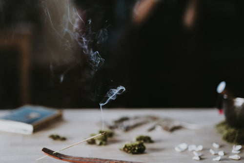 incense and herb Photo by Annie Spratt on Unsplash